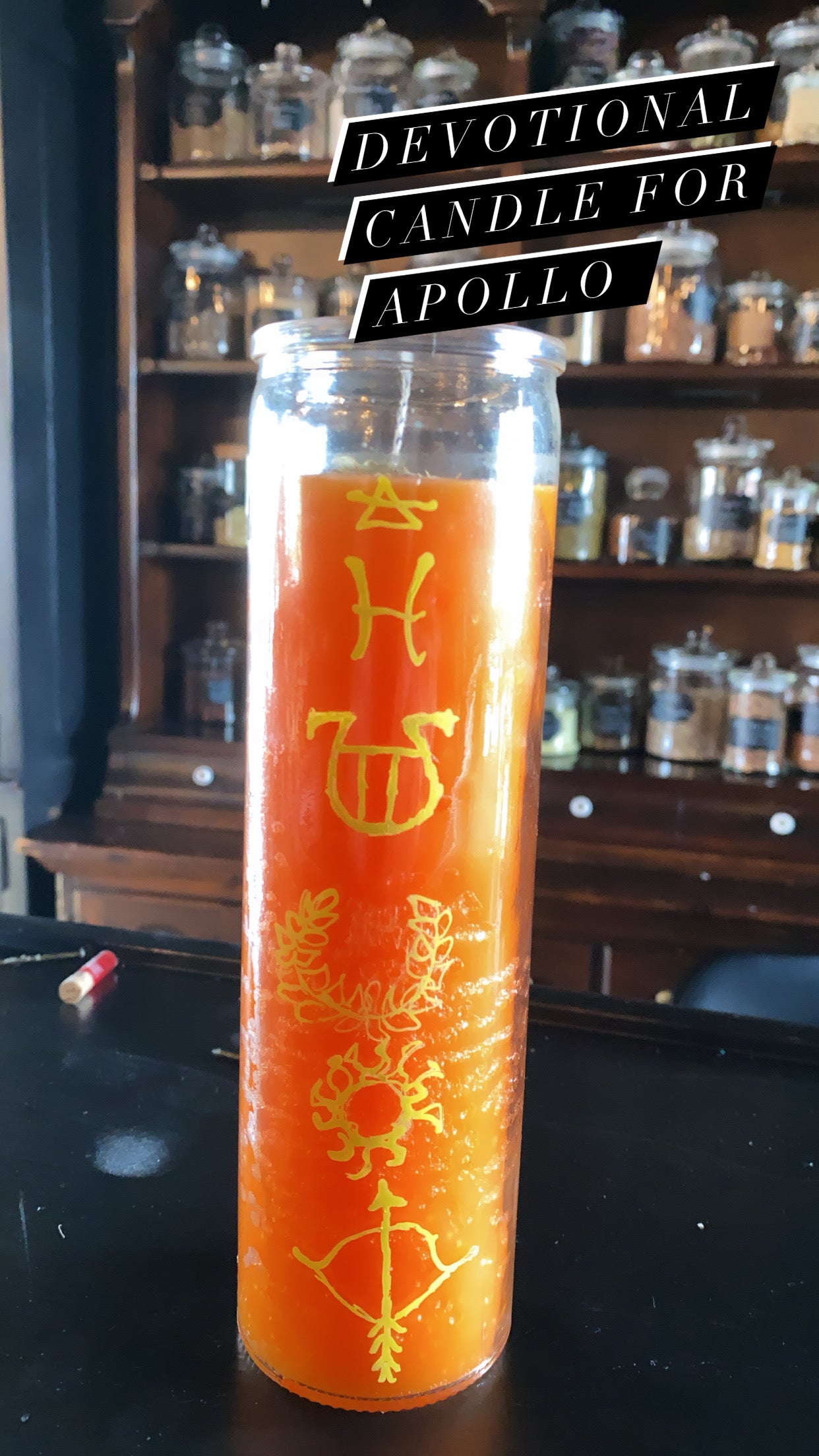 Custom Charmed Candle