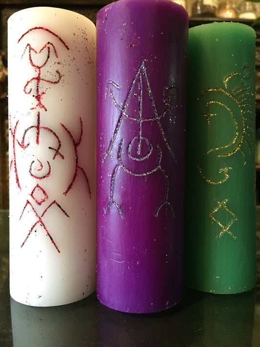 Custom Charmed Candle